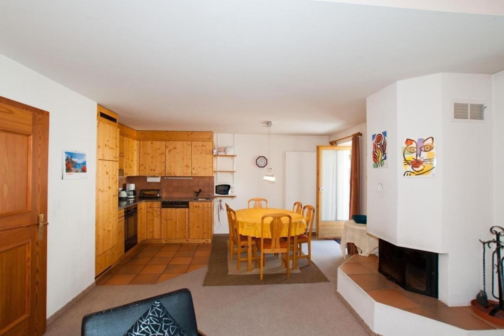 Ferienwohnung Il Balcun Tort Pontresina Exterior foto